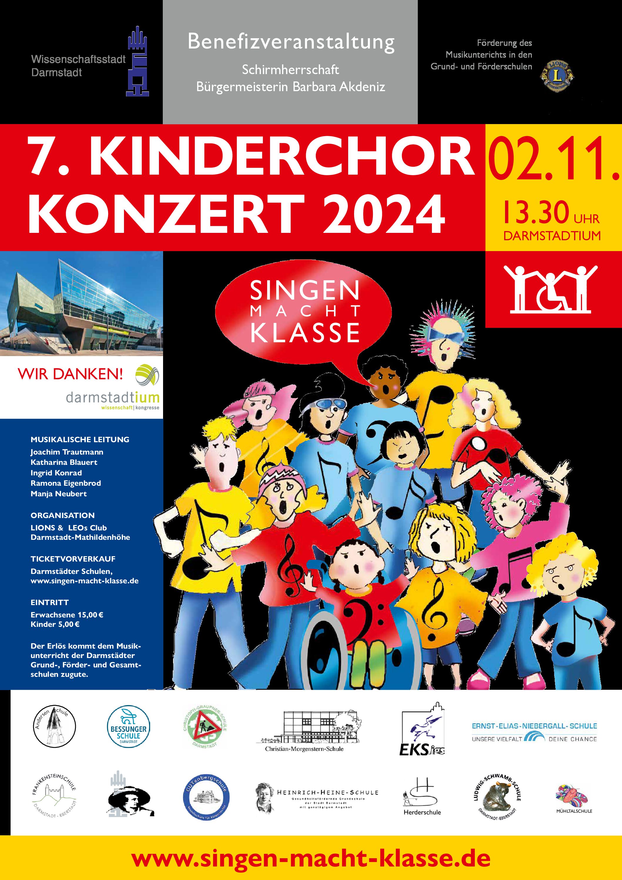 Kinderchorkonzert am 02.11.2024